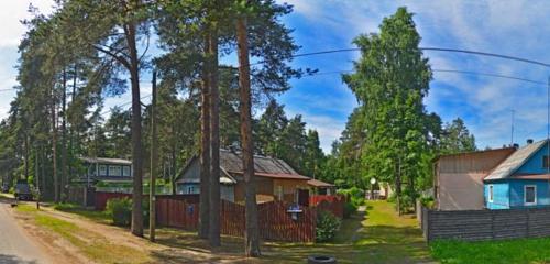 Панорама дома обл. Ленинградская, р-н. Приозерский, п. Сосново, ул. Лесная, д. 8