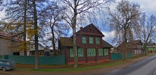 Панорама дома обл. Ленинградская, р-н. Тихвинский, г. Тихвин, ул. Советская, д. 27