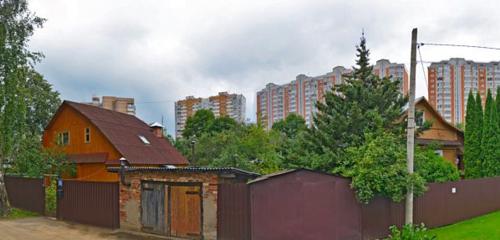 Панорама дома обл. Московская, р-н. Красногорский, г. Красногорск, ул. Новая, д. 4