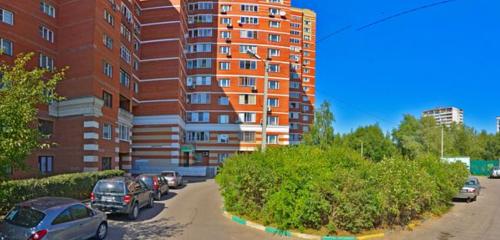 Панорама дома обл. Московская, г. Лобня, ул. Крупской, д. 12А, к. 2