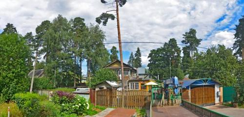 Панорама дома обл. Московская, р-н. Пушкинский, г. Пушкино, мкр. Клязьма, ул. Пушкинская, д. 19