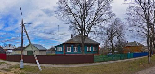 Панорама дома обл. Московская, р-н. Шатурский, рп. Мишеронский, ул. Советская, д. 1