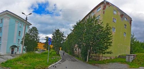 Панорама дома обл. Мурманская, г. Кировск, пр-кт. Ленина, д. 5 а
