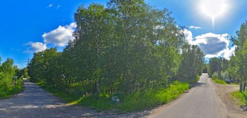 Панорама дома обл. Мурманская, р-н. Кольский, пгт. Мурмаши, ул. Московская, д. 18