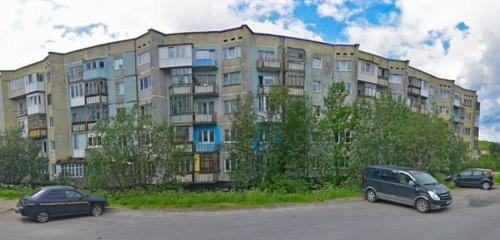 Панорама дома обл. Мурманская, г. Мурманск, жилрайон. жилрайон Росляково, ул. Приморская, д. 5