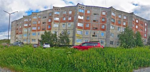 Панорама дома обл. Мурманская, г. Мурманск, жилрайон. жилрайон Росляково, ул. Приморская, д. 7