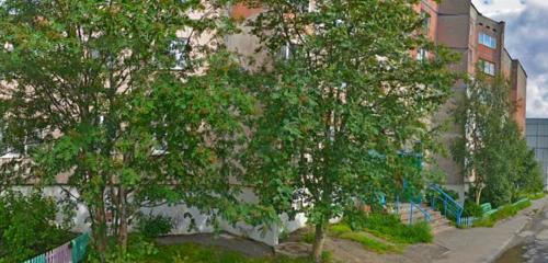 Панорама дома обл. Мурманская, г. Мурманск, жилрайон. жилрайон Росляково, ул. Приморская, д. 11