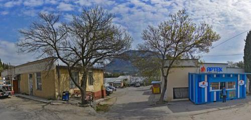 Панорама дома Респ. Крым, г. Ялта, пгт. Гурзуф, ул. Ленинградская, д. 43
