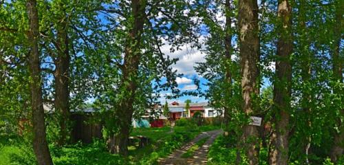 Панорама дома обл. Новгородская, р-н. Окуловский, г. Окуловка, ул. Крупской, д. 11