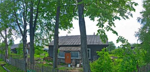 Панорама дома обл. Новгородская, р-н. Окуловский, г. Окуловка, ул. Ленина, д. 23а