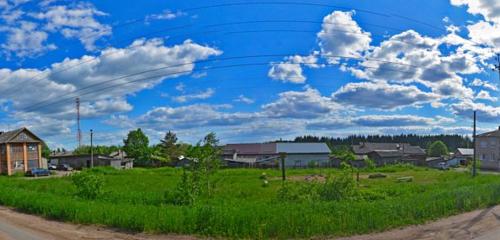 Панорама дома обл. Новгородская, р-н. Окуловский, г. Окуловка, ул. Новгородская, д. 44а