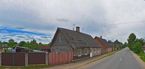 Панорама дома обл. Псковская, р-н. Печорский, г. Печоры, ул. Рижская, д. 45