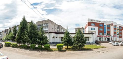 Панорама дома Еврейская АО, г. Биробиджан, ул. Советская, д. 66, к. 1