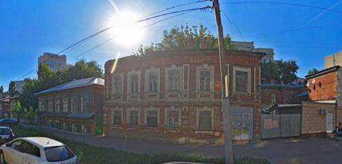 Панорама дома обл. Саратовская, г. Саратов, ул. Комсомольская, д. 25/11, стр. жилой