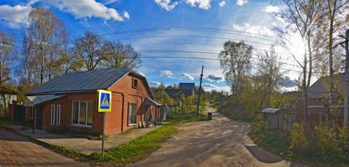 Панорама дома обл. Тверская, р-н. Зубцовский, г. Зубцов, пер. Комсомольский, д. 11