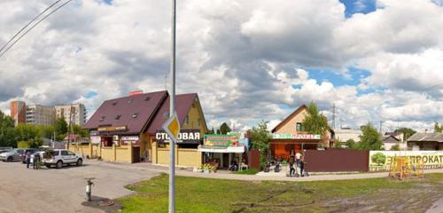 Панорама дома обл. Тюменская, г. Тюмень, ул. Актюбинская, д. 8