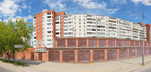 Панорама дома обл. Тюменская, г. Тюмень, ул. Клары Цеткин, д. 29, к. 1,2,3,4,5,6