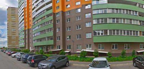 Панорама дома г. Санкт-Петербург, п. Шушары, ул. Окуловская, д. 7, к. 1, стр. литера А