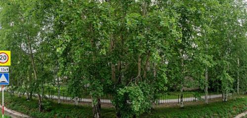 Панорама дома Ханты-Мансийский Автономный округ - Югра, г. Мегион, ул. Таежная, д. 9, к. а