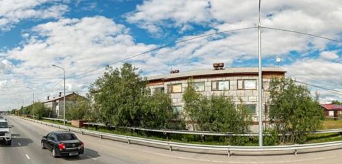 Панорама дома АО. Ямало-Ненецкий, г. Новый Уренгой, жилрайон. Коротчаево, ул. Речников, д. 8