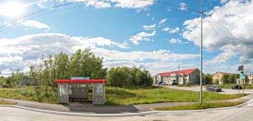 Панорама дома АО. Ямало-Ненецкий, р-н. Пуровский, пгт. Уренгой, мкр. 3-й, д. 12