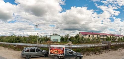 Панорама дома АО. Ямало-Ненецкий, р-н. Пуровский, пгт. Уренгой, мкр. 4-й, д. 11