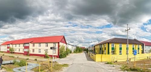 Панорама дома АО. Ямало-Ненецкий, р-н. Пуровский, пгт. Уренгой, мкр. 5-й, д. 3