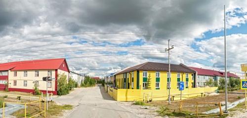 Панорама дома АО. Ямало-Ненецкий, р-н. Пуровский, пгт. Уренгой, мкр. 5-й, д. 15