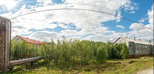 Панорама дома АО. Ямало-Ненецкий, р-н. Пуровский, пгт. Уренгой, мкр. 5-й, д. 25