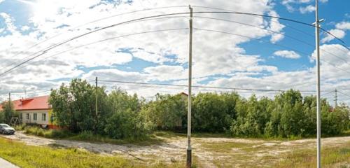 Панорама дома АО. Ямало-Ненецкий, р-н. Пуровский, пгт. Уренгой, мкр. Геолог, д. 21