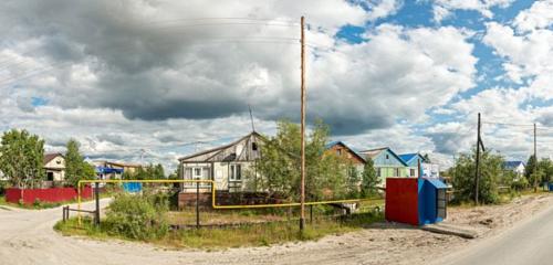 Панорама дома АО. Ямало-Ненецкий, р-н. Пуровский, пгт. Уренгой, мкр. Молодежный, д. 3