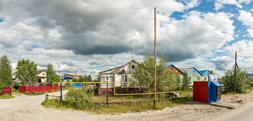 Панорама дома АО. Ямало-Ненецкий, р-н. Пуровский, пгт. Уренгой, мкр. Молодежный, д. 4