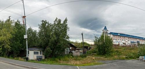 Панорама дома АО. Ямало-Ненецкий, г. Салехард, ул. Сенькина, д. 105, стр. а